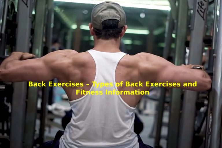 Back Exercises – Types of Back Exercises and Fitness Information