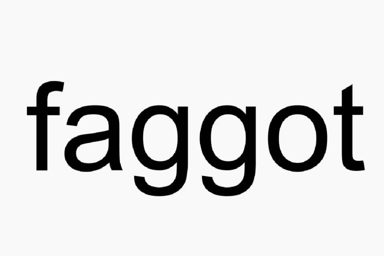 Faggot