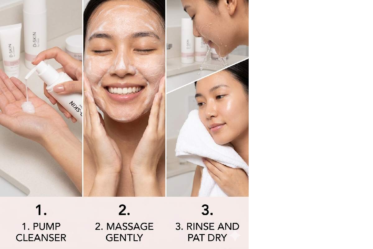 How to Use D-Skin Cleanser for Best Results
