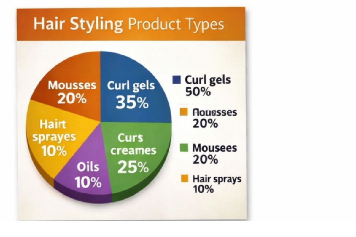 Curl Styling Product Distribution