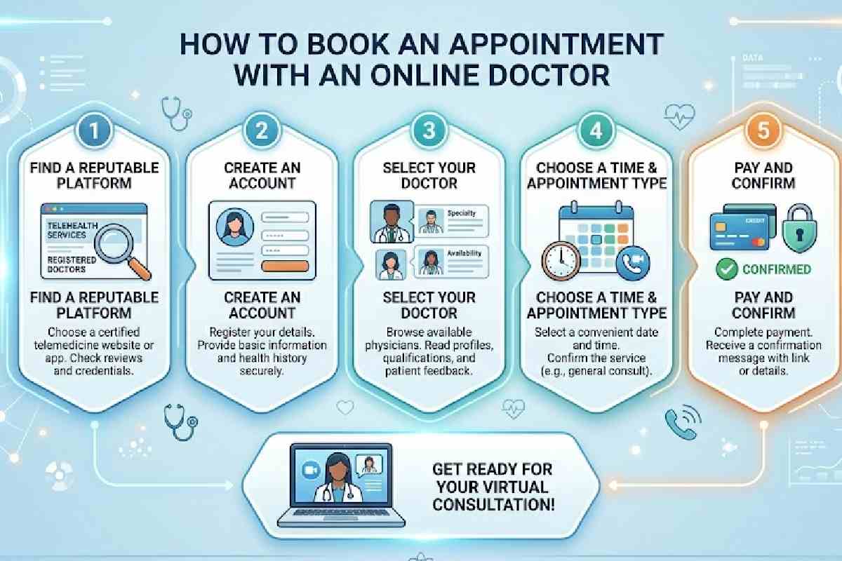 How to Book an Appointment with an Online Doctor
