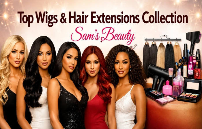 Product Categories Available on Sam’s Beauty